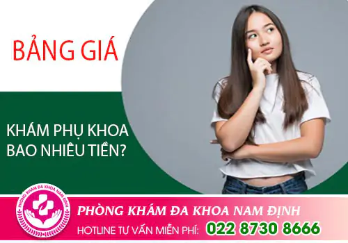 Bảng giá khám phụ khoa