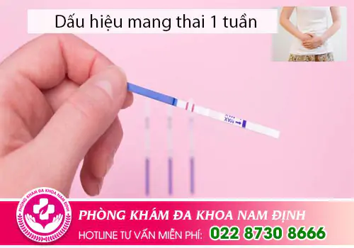 Dấu hiệu mang thai 1 tuần như thế nào