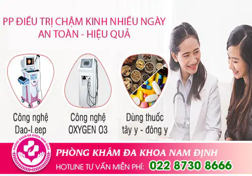 Chậm kinh nhiều tuần là bị làm sao?