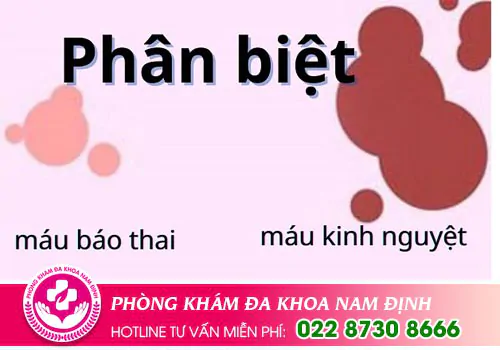 Cách phân biệt máu có thai và máu kinh nguyệt