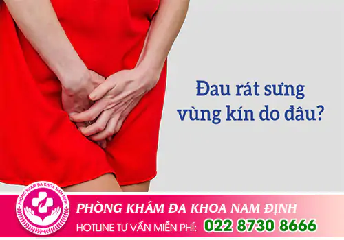 Bệnh sưng âm đạo nguyên nhân do đâu