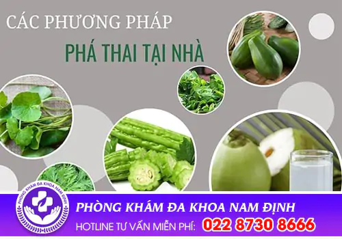Tổng hợp những cách phá thai tại nhà