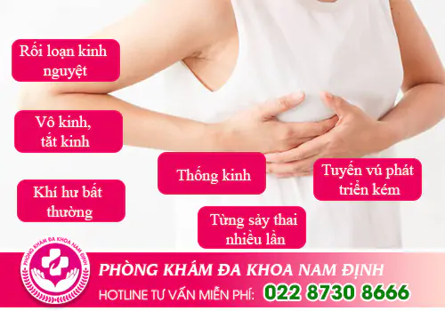 Triệu chứng vô sinh ở nữ